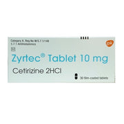 Zyrtec 10mg 10`s