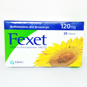 Fexet 120mg Tablets 20's