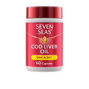 Seven Seas Omega-3 Fish Oil Plus Cod Liver Oil One-A-Day Capsules