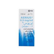Aerius 0.5mg/ml Syrup antihistamine allergy relief medication
