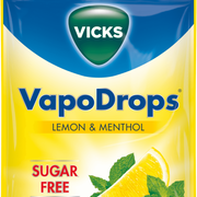 Vicks Vapodrops Lemon and Menthol 72g