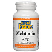 Natural Factors Melatonin 3mg 60's