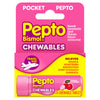Pepto Bismol Cherry Pocket Pack Chewable Tablets 24's
