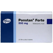 Ponstan Forte Tabs 500mg 50`s