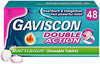 Gaviscon Double Action Tabs 48's(Mint)