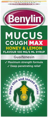 BENYLIN MUCUS COUGH MAX H&L 150ML