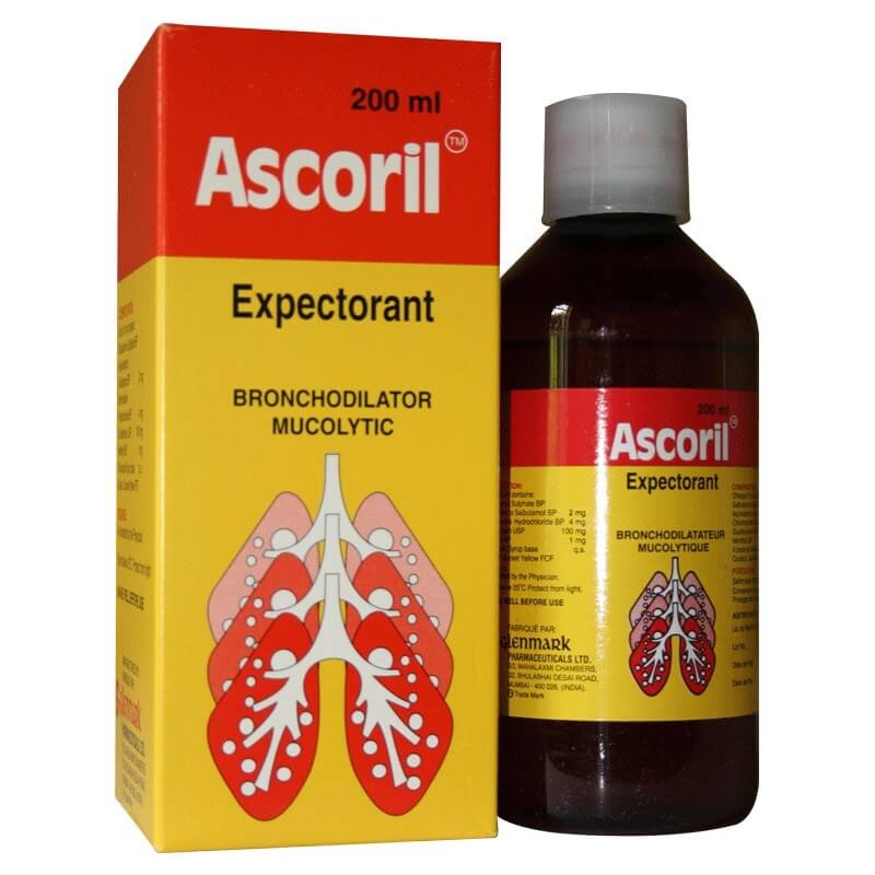 Ascoril Expectorant 200ml – Optum Health Pharmacy