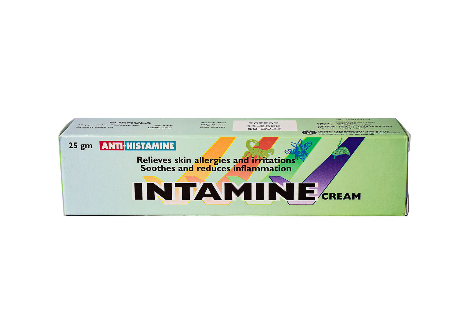 Intamine Cream 25gm - Optum Health Pharmacy