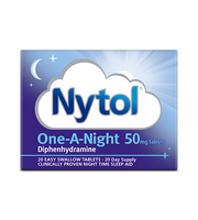 Nytol One-A-Night 50mg Tablets 20's