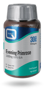 Quest Evening Primrose 1000MG + Vit E Caps 90's