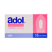 Adol 125mg Suppositories 10`s