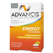 Advancis Energy Vitamins TAbs 30's