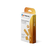 Aidplast non-stick wound pad plasters showing individual wrapping