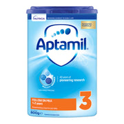 Aptamil Stage 3 formula with measuring scoop for toddler preparation