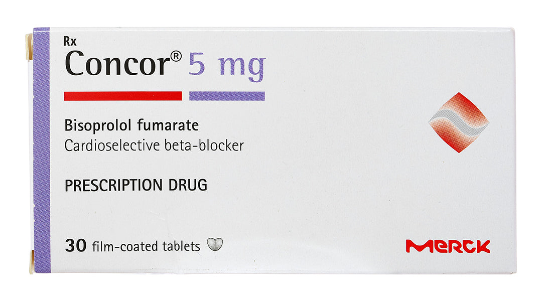 Concor 5mg Tabs 30'S – Optum Health Pharmacy