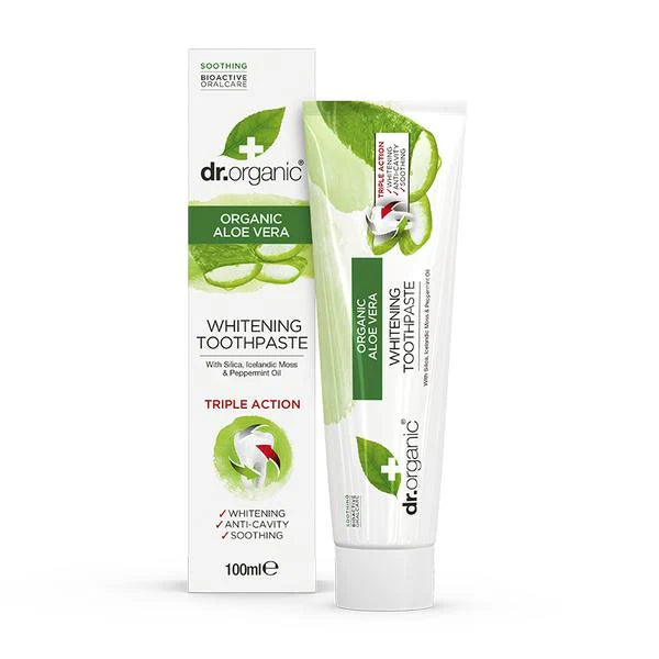 Reflex Toothpaste Dr. Organic Aloe Vera Toothpaste 100ml – Optum Health Pharmacy