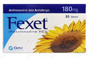 Fexet 180mg Tablets 10`s