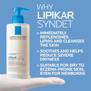 La Roche-Posay Lipikar Syndet AP+ 400ml