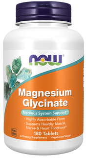 Now Magnesium Glycinate Tablets 180's