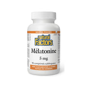 Natural Factors Melatonin 5mg Subtab 90's