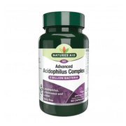 Natures Aid Advance Acidophilus Complex 5 Billion Bacteria 60`s Caps