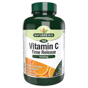 Natures Aid Vitamin C Time Release 1000mg (With Citrus Bioflavonoids) 30`s Tabs