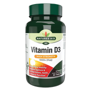 Natures Aid Vitamin D3 1000IU (25UG) 90`S