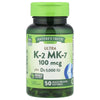 Nature's Truth Vitamin D3 (5000 IU) + K2 MK-7 (100 mcg) Softgels 50's