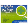 Night Nurse Capsules 10's night-time cold, flu and cough relief medication