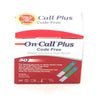 On Call Plus Code Free Test Strips 50's blood glucose testing strips pack