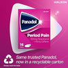 Panadol Period Pain 500mg Tablets blister pack of 16 tablets for menstrual cramp relief