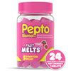 Pepto Bismol Fast Melts Chewable Tablets 24's pack