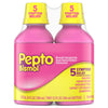 Pepto-Bismol Twin Pack 708ml with two 354ml pink liquid bottles for digestive health