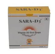 Vitamin D3 Drops 15ml (Sara D3) 400iu/0.5ml