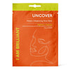 Uncover Skincare "I am Brilliant" Vitamin C Brightening Sheet Mask with Korean beauty formula