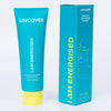 Uncover I Am Energised Green Tea Revitalising Cleanser bottle with green tea extract