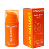 Uncover "I Am Radiant" Baobab Glow-C Serum with 8% Vitamin C and African botanicals in airless pump