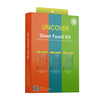 Uncover Skincare Sheet Faced Mask Kit 3+1 with four variant masks for brightening, cooling, and acne treatment