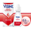 Visine Red Eye Comfort Drops 15ml bottle for fast redness relief