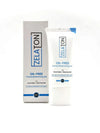 Zelaton Oil-Free Moisturizer Gel tube showing lightweight, non-comedogenic formula for oily and acne-prone skin